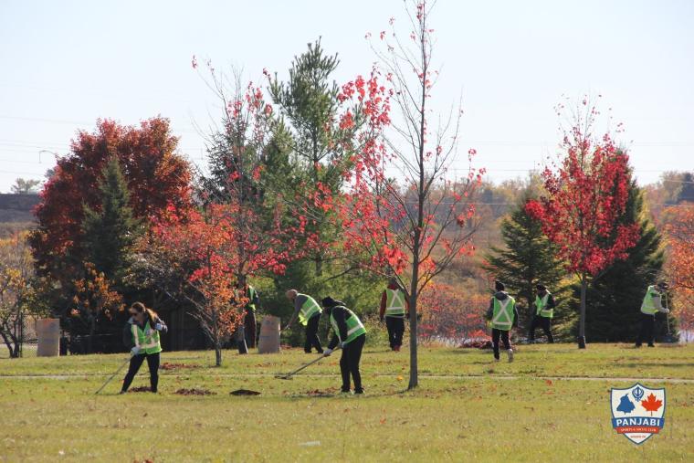 Photograph from Park Clean-up Drive