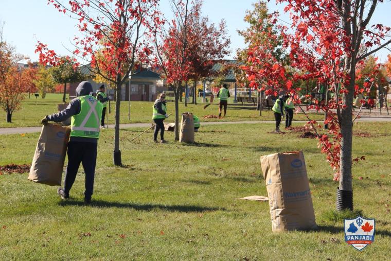 Photograph from Park Clean-up Drive
